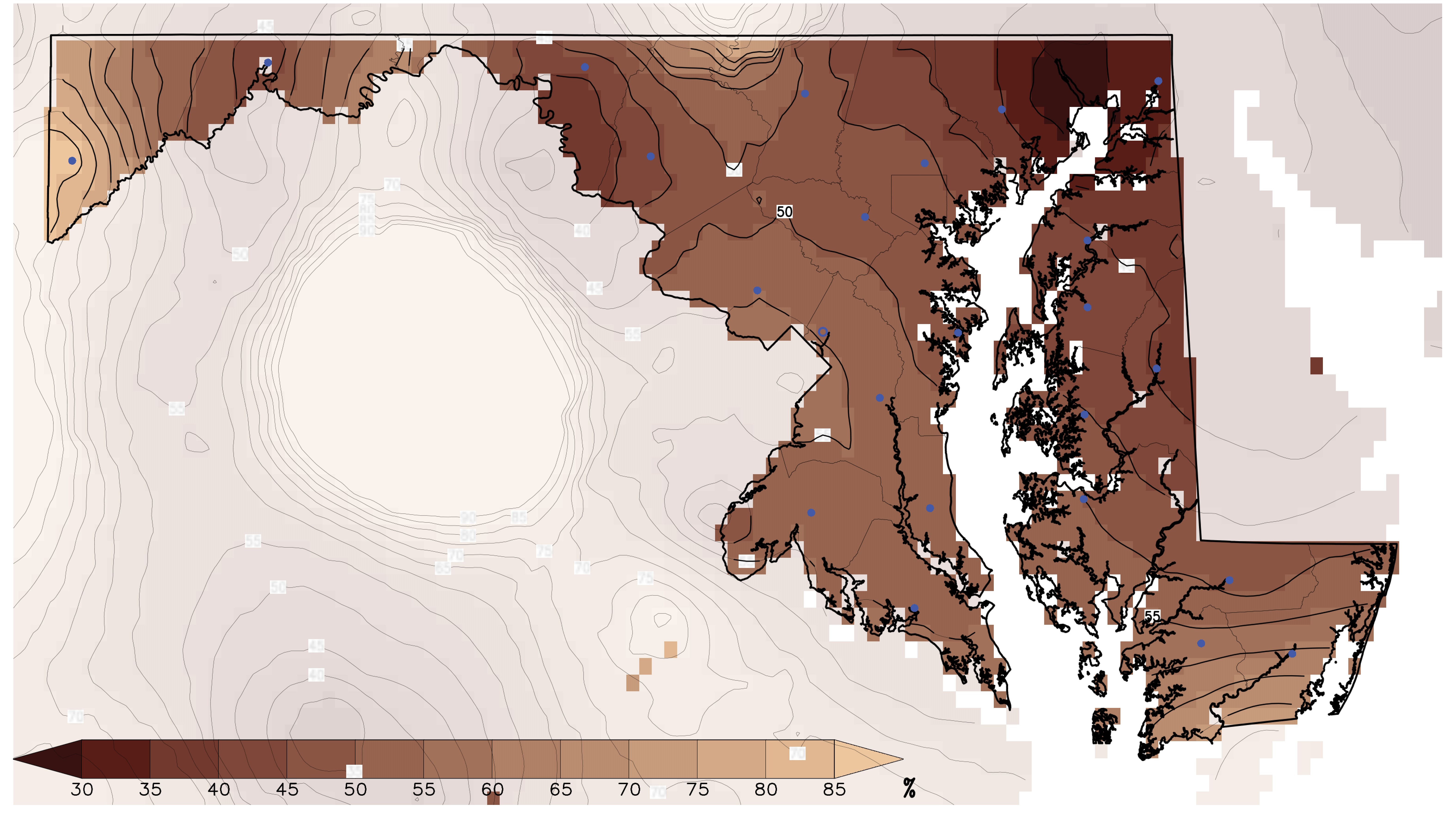 Precipitation %clim