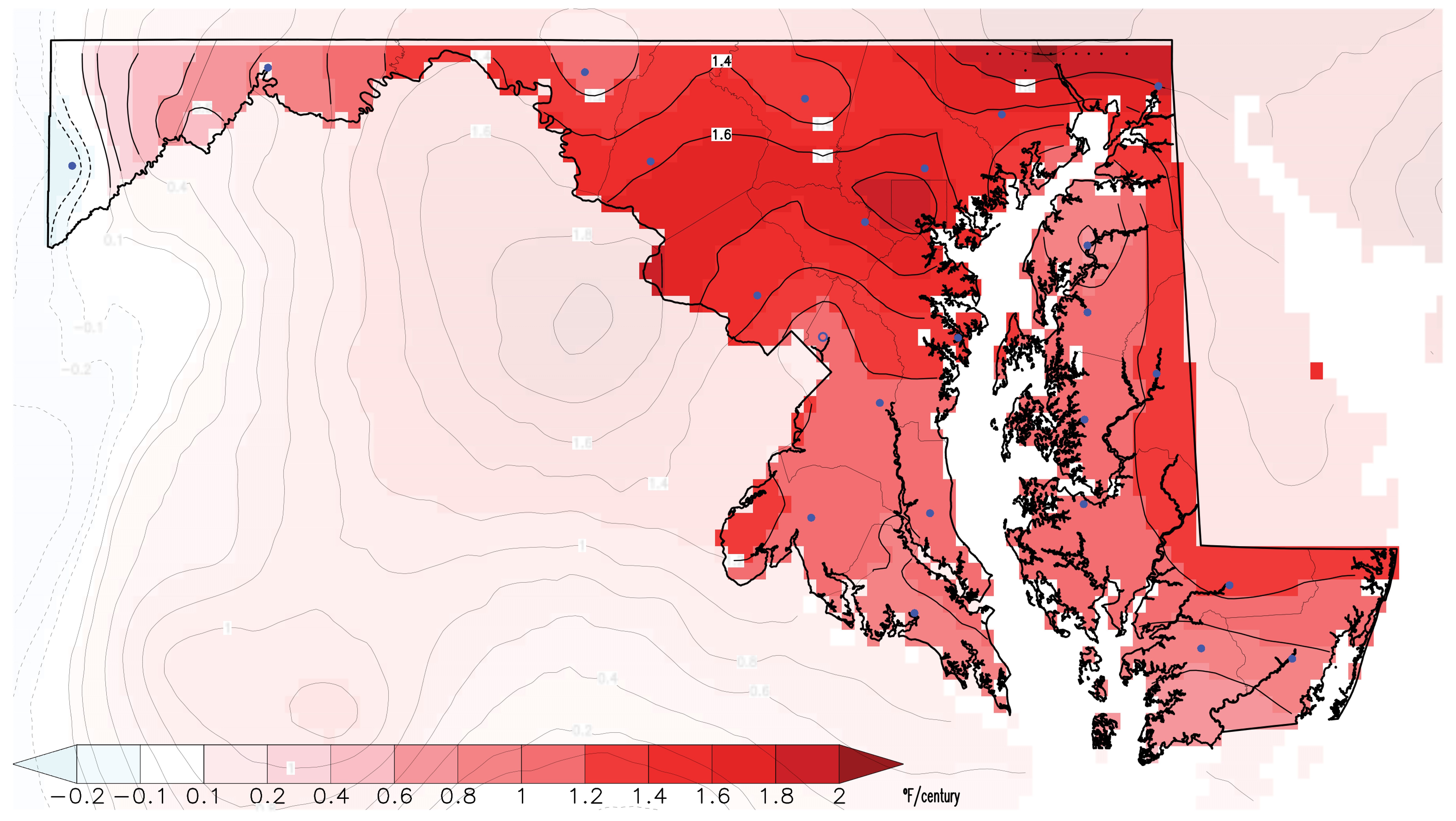 Mean Temperature Trends