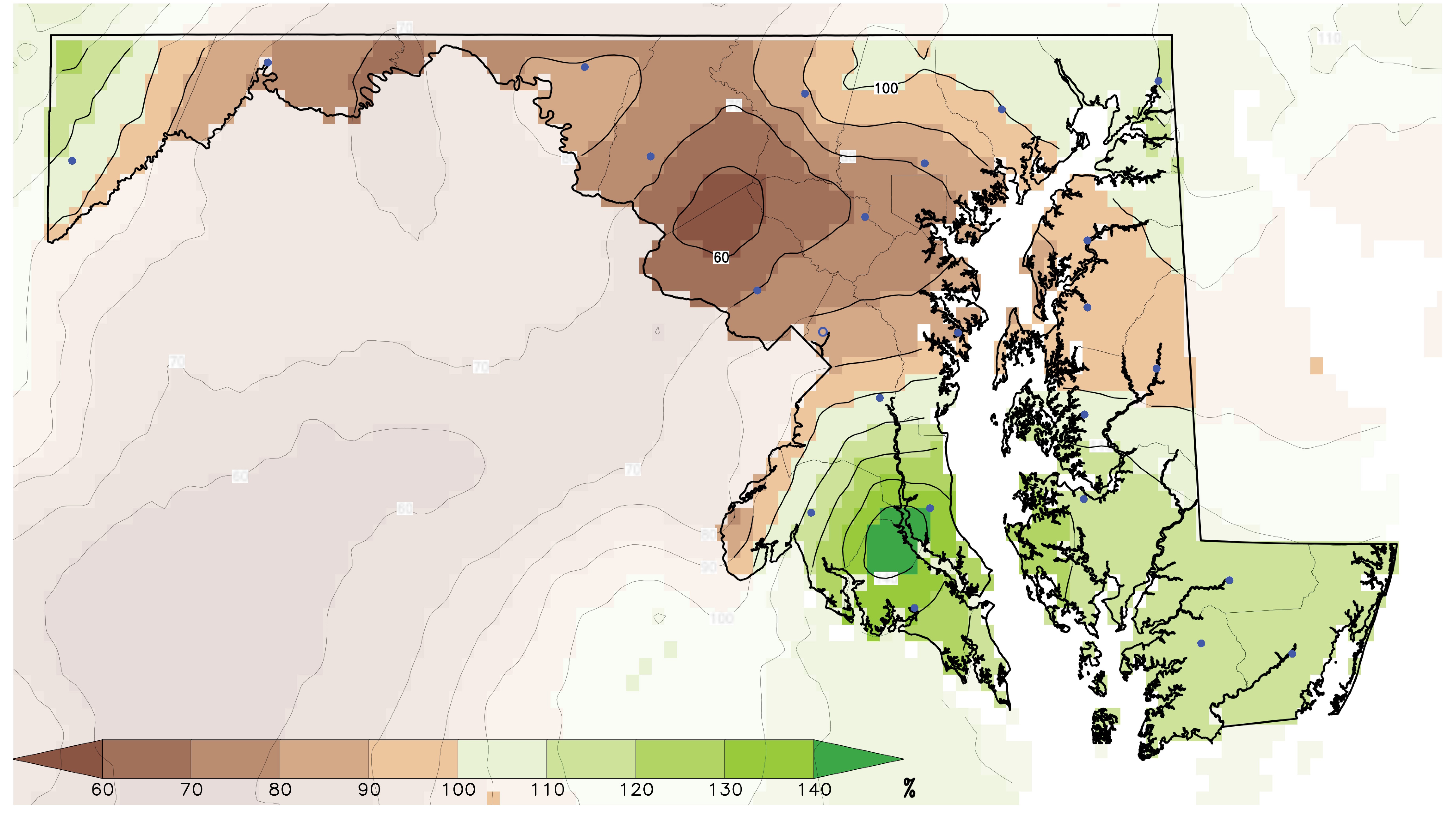 Precipitation %clim