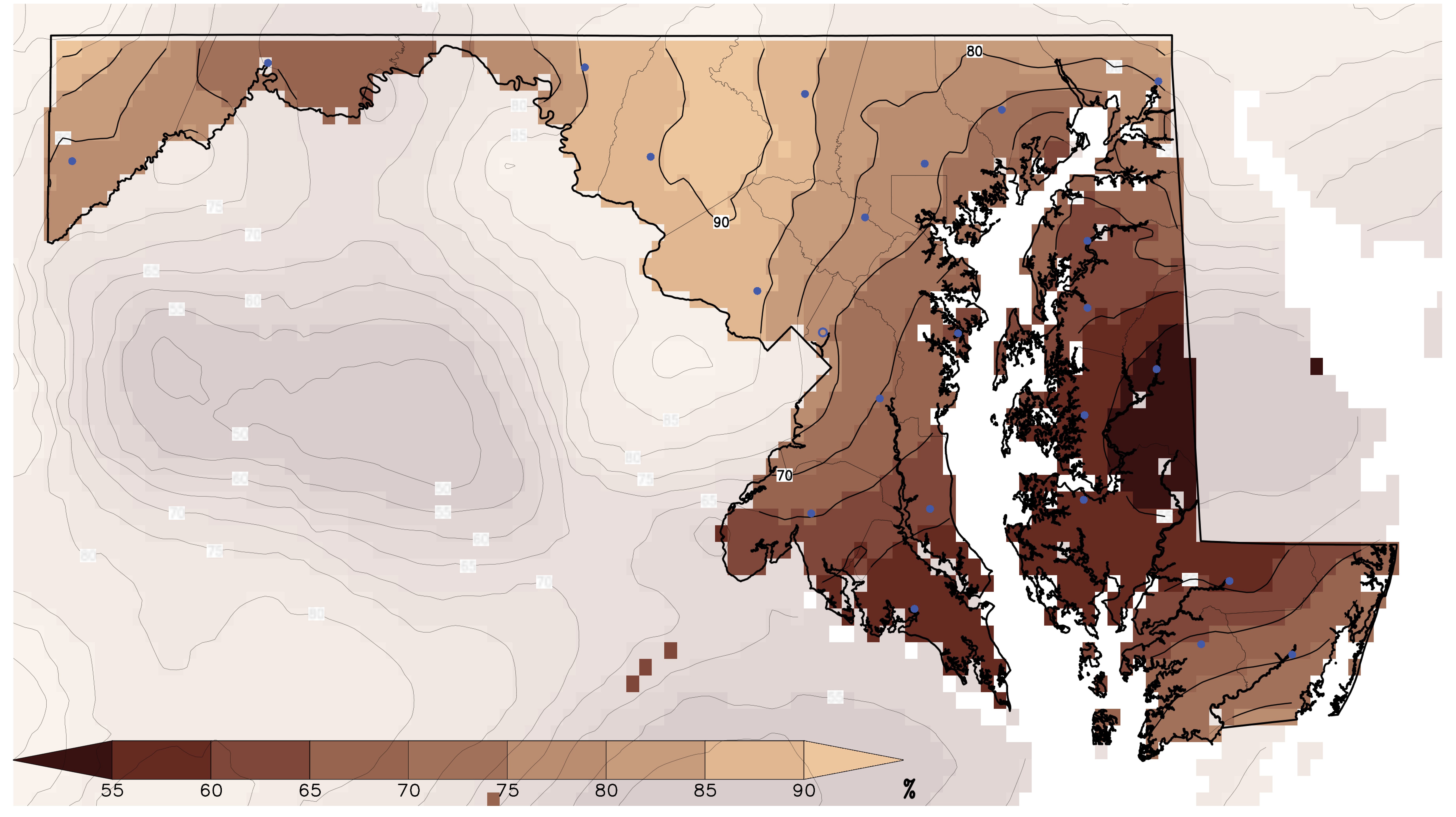 Precipitation %clim