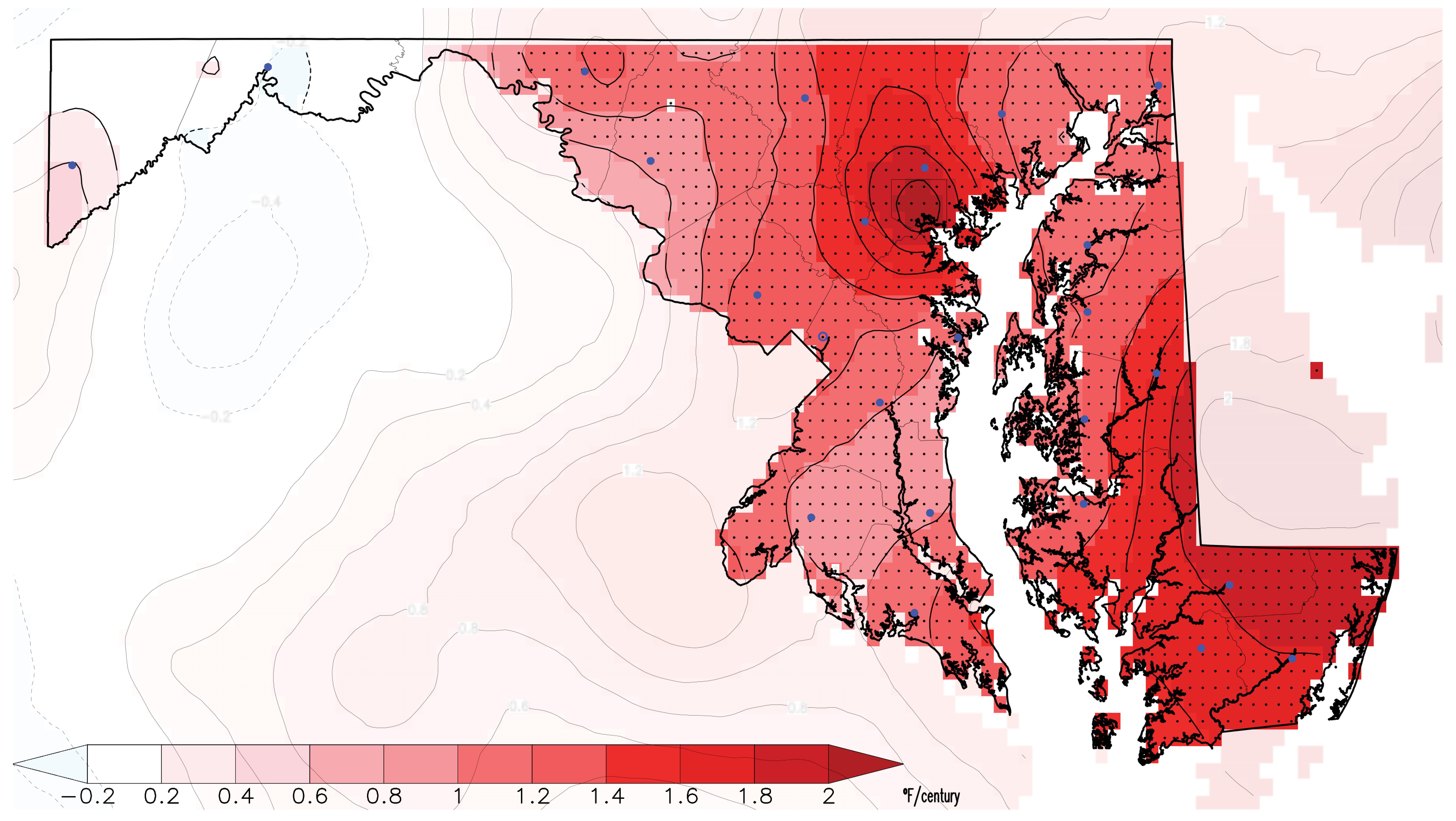 Mean Temperature Trends