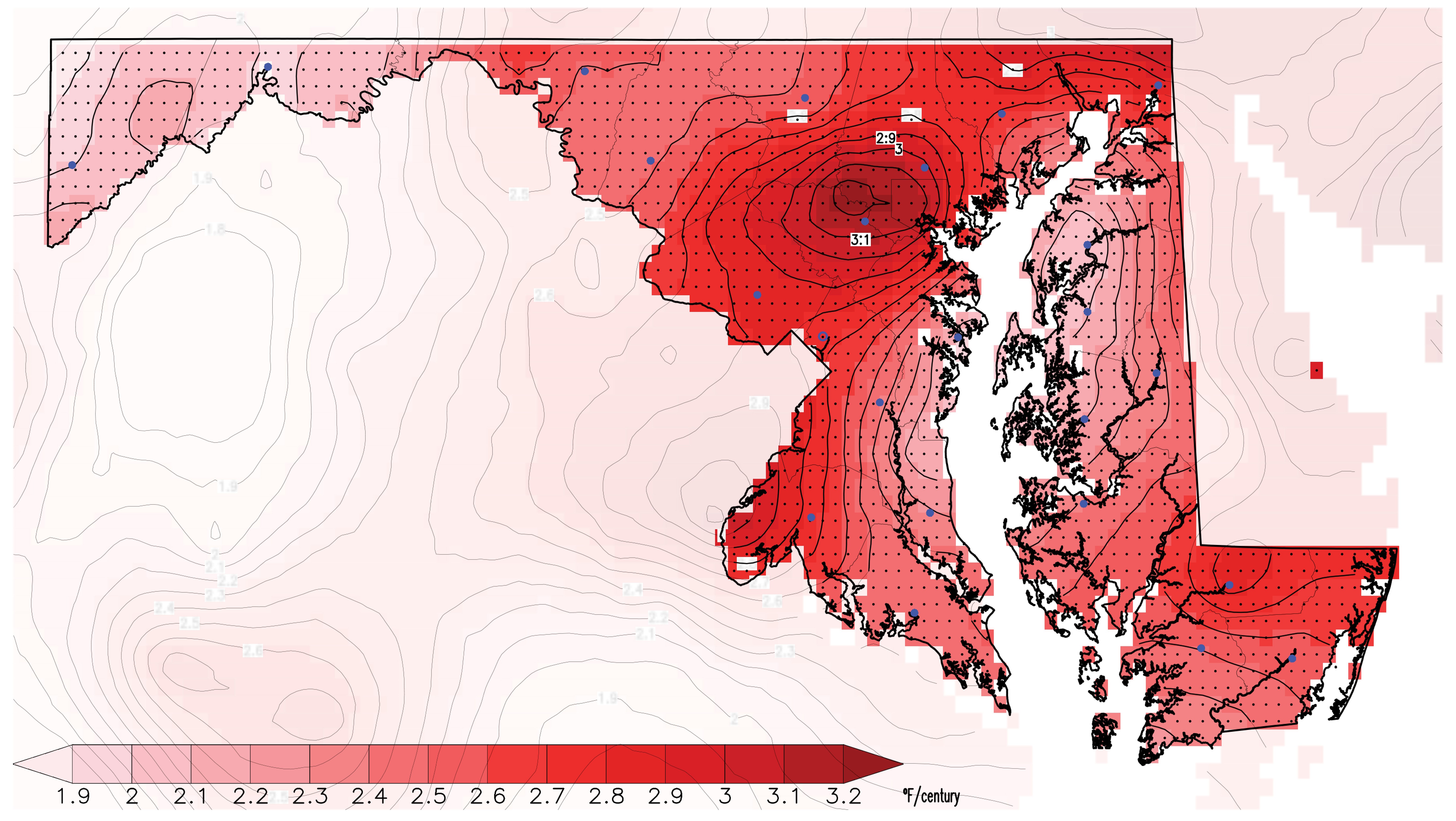 Mean Temperature Trends